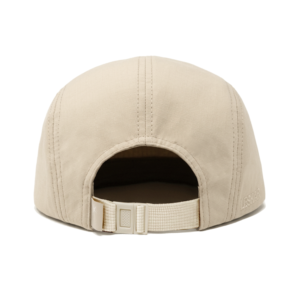 Beige Camp Cap