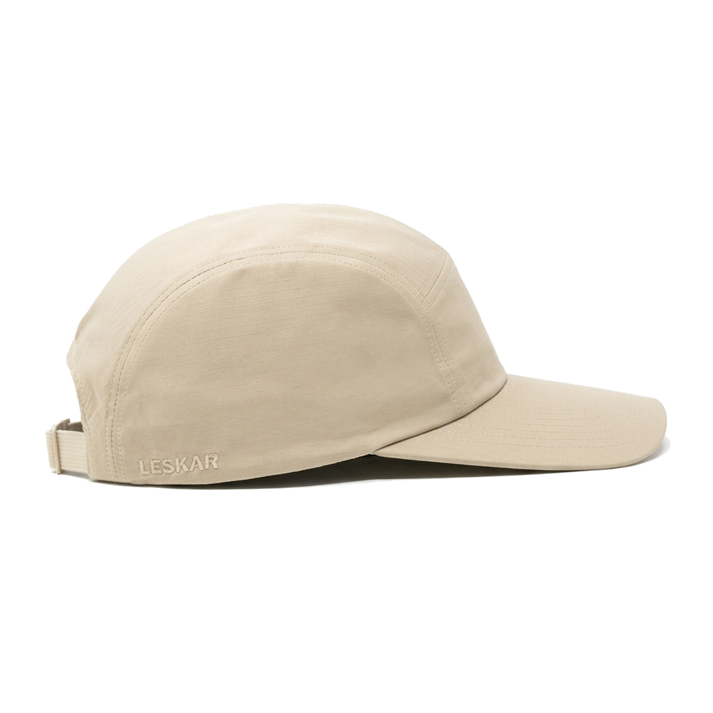 Beige Camp Cap