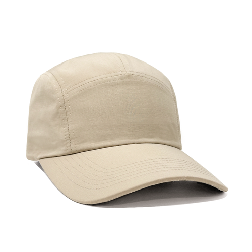 Beige Camp Cap