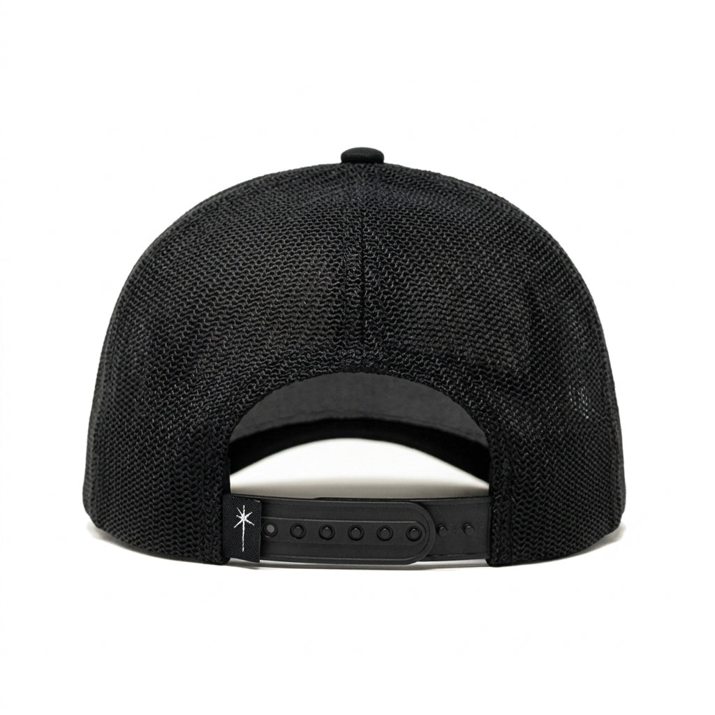 Black Trucker Cap
