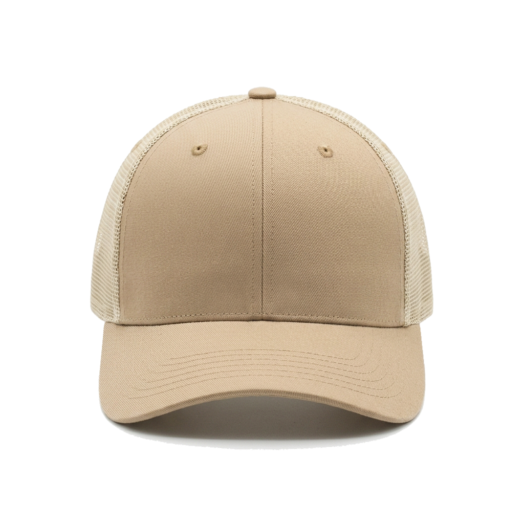 Beige Trucker Cap
