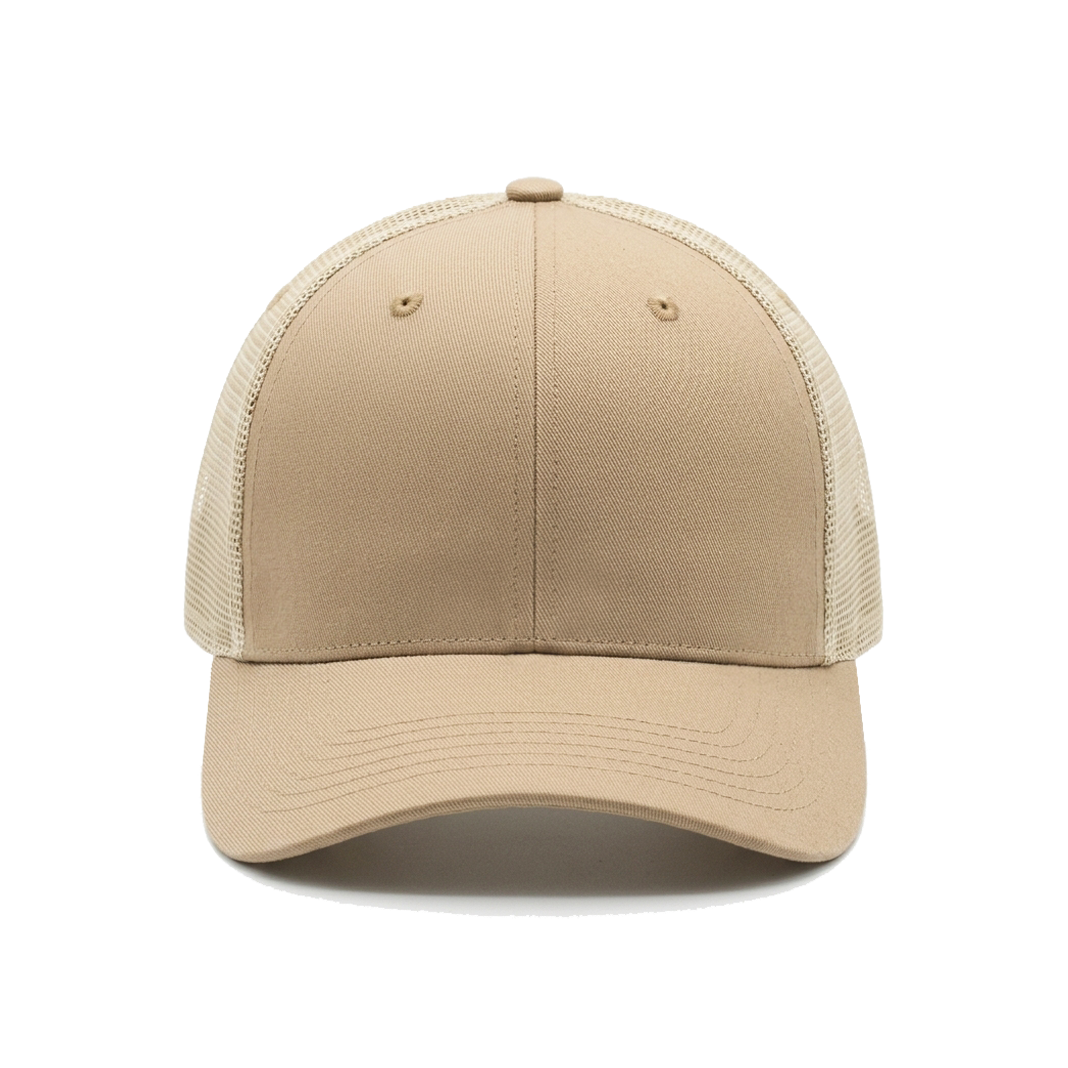 Beige Trucker Cap
