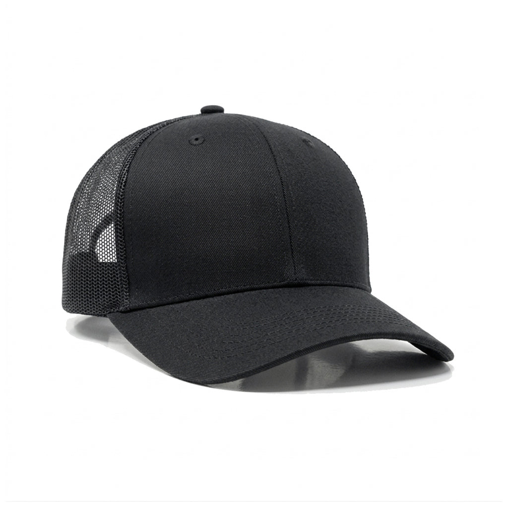 Black Trucker Cap